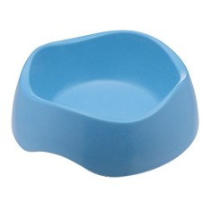 BecoBowl Castron pentru caini din bambus - albastru L foto