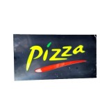 Cumpara ieftin Reclama luminoasa interior panou tip Neon LED Color cu mesaj Pizza