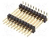 Conector 20 pini, seria {{Serie conector}}, pas pini 2.54mm, FISCHER ELEKTRONIK - SL 16 SMD/182/20 G