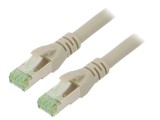 Cablul de rețea Cat 8.1 S/FTP LSZH 0,5m Gri