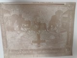 fotografie pictura de perete Manastirea Vacaresti .dimensiuni aprox 20 cm x 14 cm .