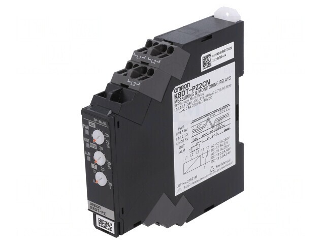 Releu Monitorizare Tensiune DIN SPDT K8DT-PZ2CN