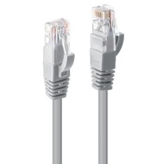 Cablu Lindy 3m Cat.6 U/UTP, Grey, &amp;quot;LY-48004&amp;quot; (timbru verde 0.08 lei) foto