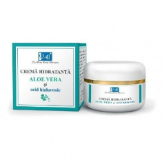 Crema Hidratanta Aloe Vera Si Acid Hialuronic 50 ml Tis Farmaceu foto