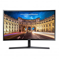 Monitor Samsung LC27F398FWUXEN 27 inch LED FullHD 4ms Negru foto