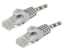 Patch Cord UTP Cat5e 0.5m Gri RJ45