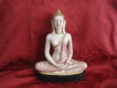 STATUETA / BIBELOU BUDHA RASINA SINTETICA 24 CM foto