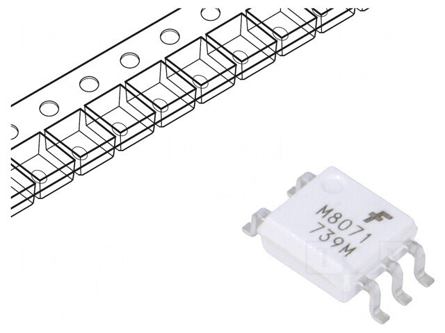 Optocuplor SMD 5 Pin 20Mbps 3.75kV