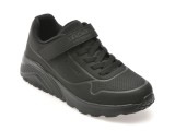 Pantofi sport SKECHERS negri, UNO LITE, din piele ecologica