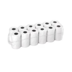 Set 12 role hartie termica 57mm latime X 18m lungime pentru case de marcat si POS