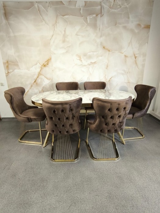 SET STELLA MARO MASA+6 SCAUNE