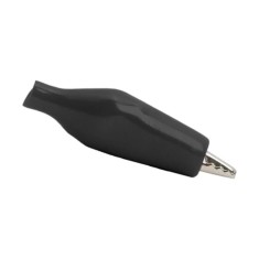 Clema crocodil mini 28mm 5A negru