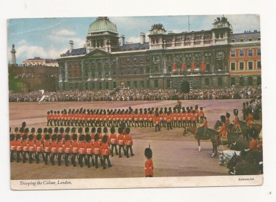 FS1 - Carte Postala - MAREA BRITANIE - londra, Trooping the Colour, necirculata foto