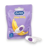Inel vibrator pentru penis DUREX Vibe Ring, pentru &icirc;mbunătățirea performanțelor sexuale