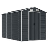 Cumpara ieftin Sopron de gradina, antracit, 191x300x198 cm, otel galvanizat