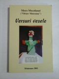 Versuri vesele - Moco Mocofanul (Octav Moscuna) (dedicatie si autograf)