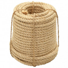 vidaXL Frânghie, 50 m, 14 mm, sisal 100%