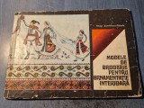 Modele de broderie pentru ornamentatie interioara Elvira Zamfirescu Talianu