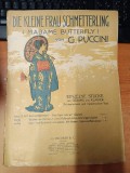 AS - PARTITURA - G. PUCCINI - DIE KLEINE FRAU SCHMETTERLING (MADAME BUTTERFLY)