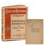 Tudor Teodorescu-Braniște, Domnul Negoiță sau individul &icirc;mpotriva statului, , cu dedicație