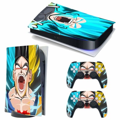 Skin Sticker pentru Playstation PS 5 Son Goku SSJ foto