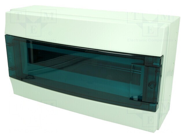 Carcasă pentru aparatură modulară IP65 gri 18 module