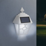 Lampa solara LED - alb, alb rece - 14 x 6,2 x 19 cm, Family