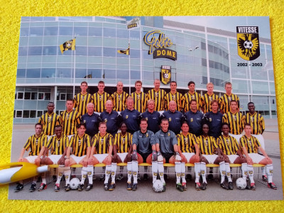 Foto fotbal - echipa VITESSE ARNHEM (Olanda) sezonul 2002/2003 foto