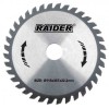 Disc Circular Lemn Raider, 185mm, 60 Dinti, Alezaj 16/20mm, Panza Taiere Profesionala