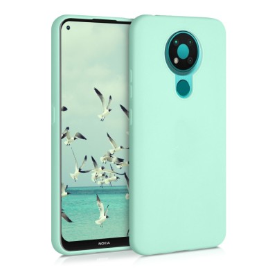 Husa pentru Nokia 3.4, Silicon, Verde, 53495.50 foto