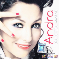 CD Pop: Andra - Dragostea ramane ( 2008, original, stare foarte buna )