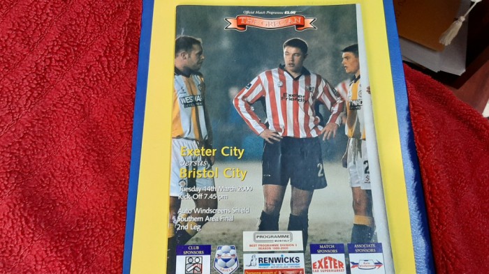 program Exeter City - Bristol City