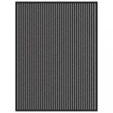 VidaXL Covoraș Dună Neagră și Gri 90x120 cm