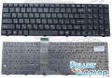 Tastatura MSI GE620 layout US fara rama enter mic, GE620DX 297NL layout US fara rama enter mic, GE620DX 602NL