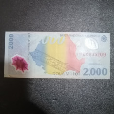 Bancnota DOUA MII LEI - 2.000 Lei - 1999, ECLIPSA