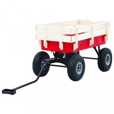 Carucior manual, 150 kg, rosu GartenMobel Dekor foto