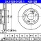 ATE 24.0126-0128.1 Disc frana
