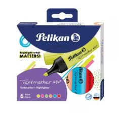 TEXT MARKER 490 SET 6 CULORI PELIKAN