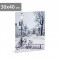 FAMILY POUND - Tablou cu LED - peisaj de iarna, 30 x 40 cm