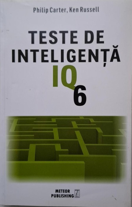 Teste de inteligenta IQ-6 &ndash; Philip Carter, Ken Russell