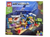 Set constructie My World Minecraft Dynamic Shark MG1533 545 piese 6+ rechin