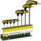 Set 8 surubelnite cu maner in &acirc;&euro;&oelig;L&acirc;&euro;, Proxxon 22650, HEX