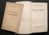 1933 Lot doua carti FILOSOFIE de NIKOLAI BERDIAEV Esprit et Liberte 380 pag + L&rsquo;Homme et La Machine 53 pag Berdyaev Limba Franceza