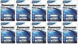 Set 10 Baterii Super Alkaline 9V - Panasonic Evolta