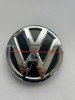 Emblema VW Polo 2015-2018 Nichel 120mm, Capac Portbagaj Spate, Plastic ABS