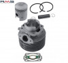 Set motor Ape 50 FL - Ape 50 RST - Vespa 50 S - Special - PK 50 - PK 50 XL - FL - HP 2T AC 50cc diametru 38.40 mm bolt 12 - 3 fante, Oem