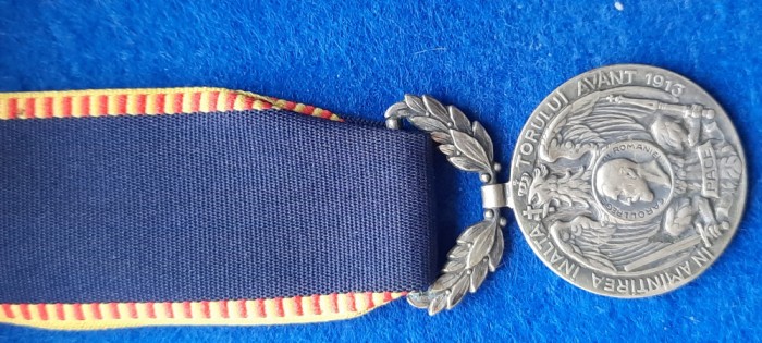 MEDALIA AVANTUL TARII 1913 CAROL I