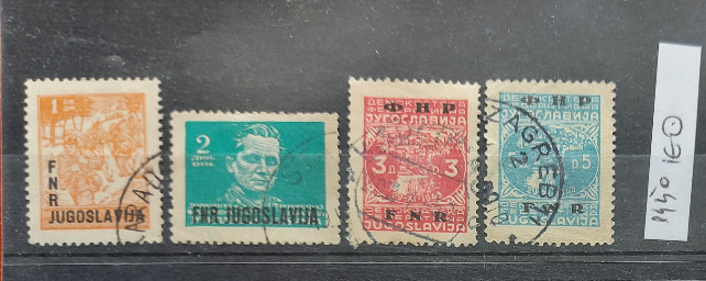 TS21 - Timbre serie Jugoslavia1950