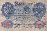 GERMANIA 20 marci 1910 VF!!!