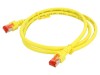 Patch Cord Ethernet S/FTP Cat6 1m Galben LSZH